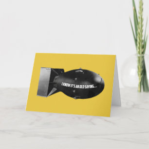 Du bist die Freundschaftskarte der Atombombe Karte