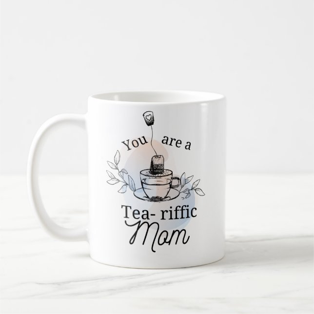 Du bist die heilige Mutter. Kaffeetasse (Links)
