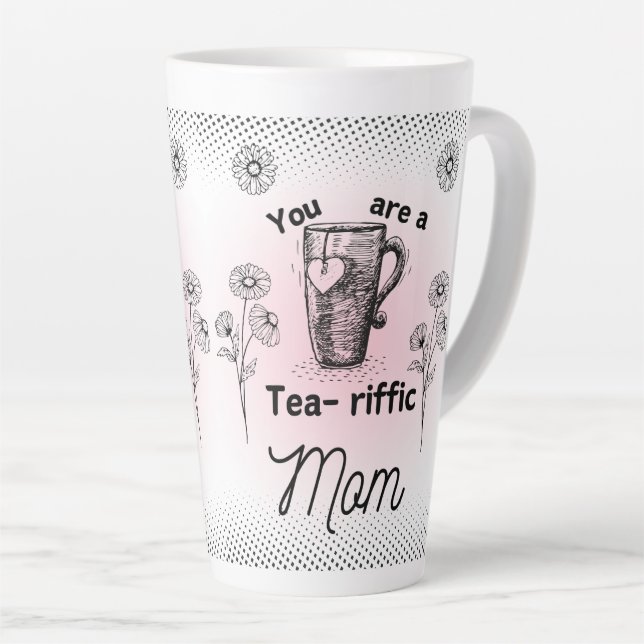 Du bist die heilige Mutter. Milchtasse (Rechte Ecke)