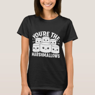 Du bist die Marshmallows für meinen heißen Kakao-V T-Shirt