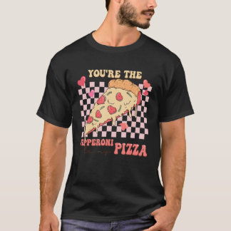 Du bist die Pepperoni zu meiner Pizza-Liebe Valent T-Shirt