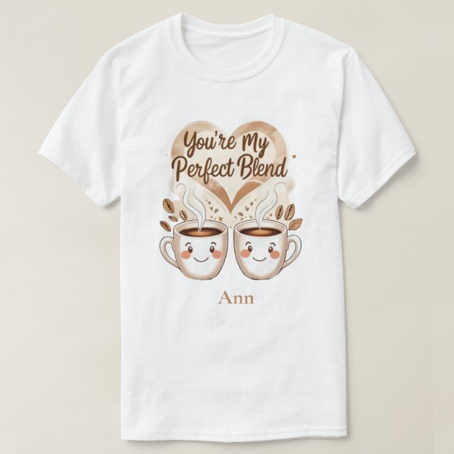Du bist die perfekte Mischung T-Shirt (Design vorne)