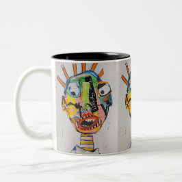 Du bist dran 11oz  zweifarbige tasse