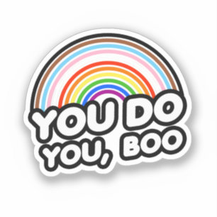 Du bist du Boo Aufkleber