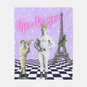 Du bist du, die Pop-Kunst zu bestärken Fleecedecke