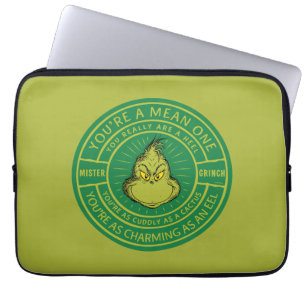 Du bist ein Böser Mister Grinch-Abzeichen Laptopschutzhülle