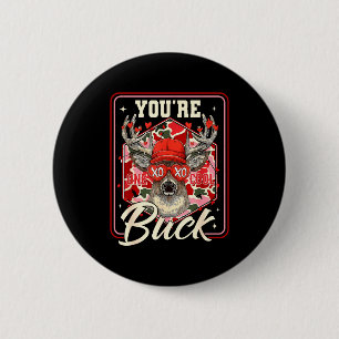 Du bist ein cooler Bock Tarnung Valentinstag Hu Button