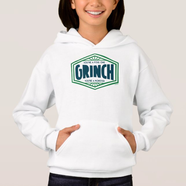 Du bist ein Foul One Grinch Hoodie (Vorderseite)
