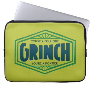 Du bist ein Foul One Grinch Laptopschutzhülle
