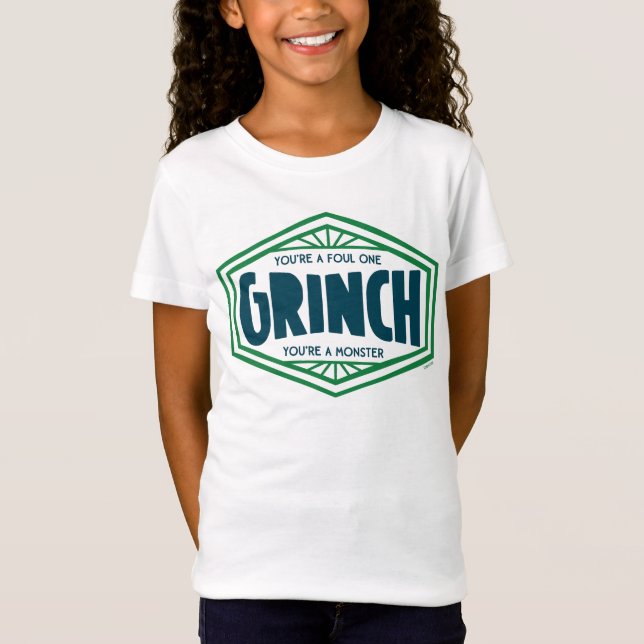 Du bist ein Foul One Grinch T-Shirt (Vorderseite)