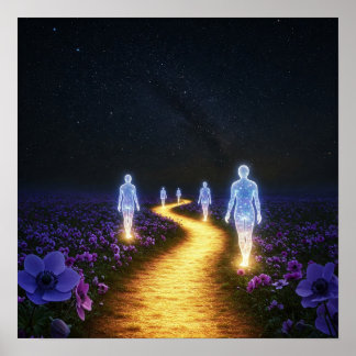 Du bist ein Geist in einem Körper, nicht umgekehrt Poster