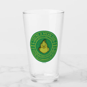 Du bist ein Gemeines One Mister Grinch Abzeichen Glas