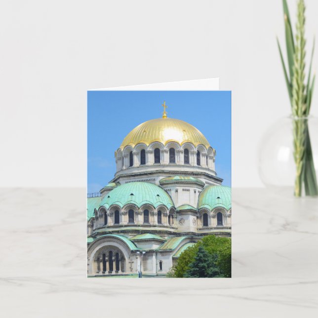 Du bist ein goldener Gruß Karte (Vorderseite)