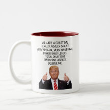 Du bist ein großartiger Vater Trump