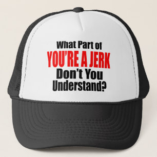 Du bist ein Jerk Truckerkappe