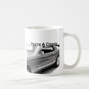 Du bist ein Klassiker, Klassiker 1968 Mustang Tasse