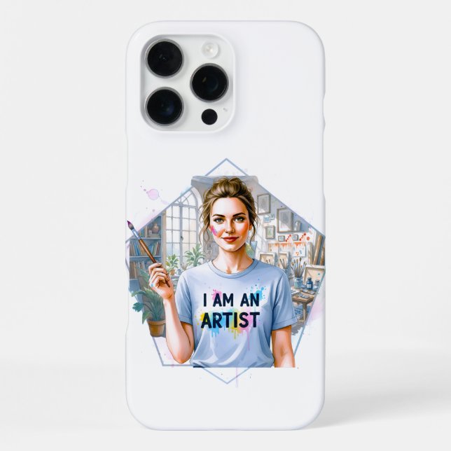 Du bist ein Künstler! Besitze es! iPhone Hülle (Rückseite)