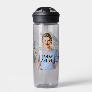 Du bist ein Künstler! Besitze es! Trinkflasche