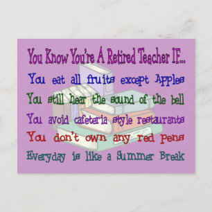 Du bist ein LERNER, WENN... Postkarte