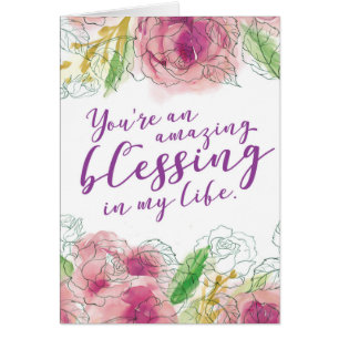 Du bist ein Phantastischer Segen in meinem Leben