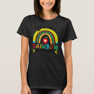 Du bist ein Regenbogen voller Möglichkeiten Lehre T-Shirt