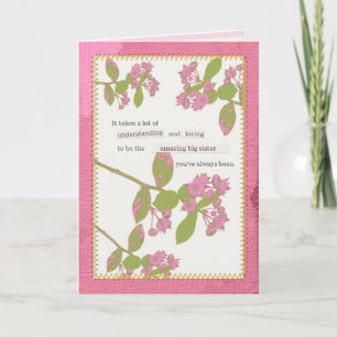 Du bist ein Schatz   Geburtskarte für Schwester Feiertagskarte