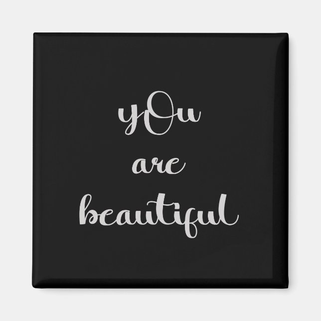 Du bist ein schöner Magnet (Vorne)