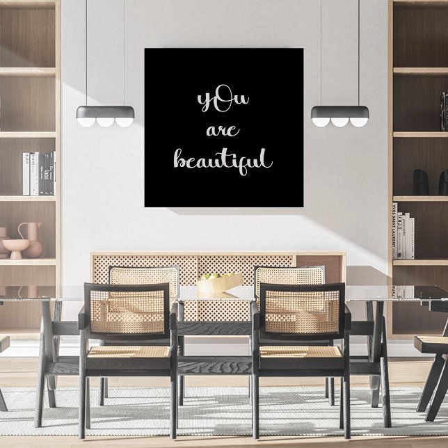 Du bist ein schönes Poster (You Are Beautiful Poster)