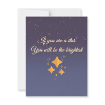 Du bist ein Shine Bright Star