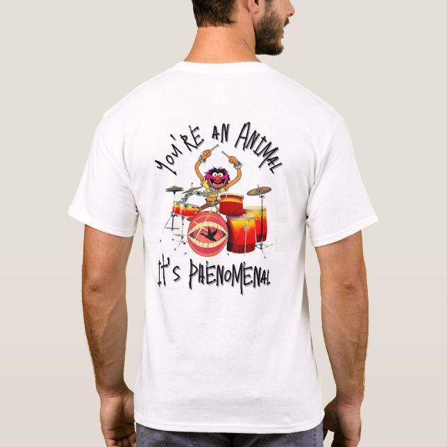 Du bist ein Tier - es ist phänomenaler T - Shirt (Rückseite)