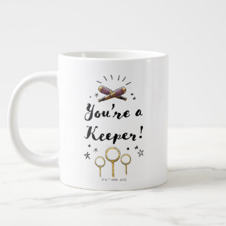 Du bist ein Wärter Jumbo-Tasse