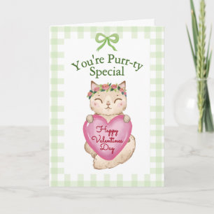 Du bist eine besonders tolle Katzen-Valentinstag-N Karte