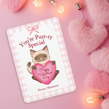 Du bist eine besonders tolle Kitty Cat zum Valenti