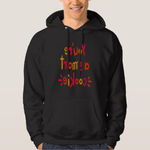 Du bist eine kluge Cookie-Lese-Herausforderung Res Hoodie