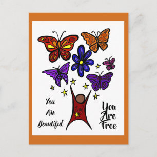 Du bist eine schöne Postkarte