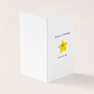 Du bist eine Star-Geburtstagskarte