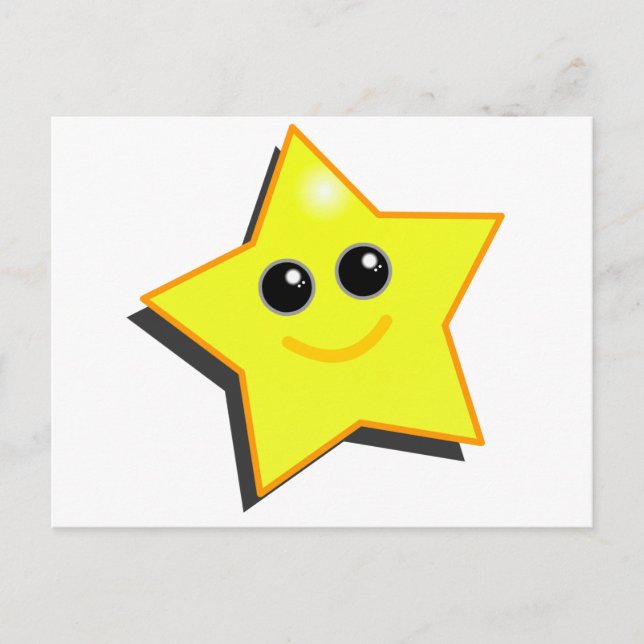 Du bist eine STAR! Postkarte (Vorderseite)