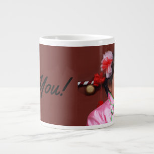 Du bist eine von einer Art! TUN SIE! Jumbo-Tasse
