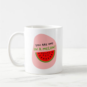 Du bist einer in einem Melon Geschenk Special jema Kaffeetasse