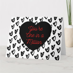 DU BIST EINER IN EINER MILLIONEN KARTE