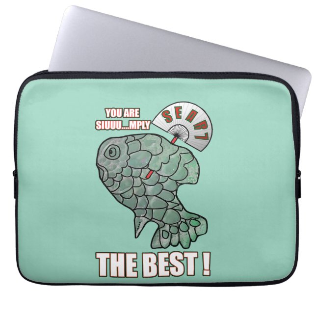 Du bist einfach der Beste Laptopschutzhülle (Vorderseite)