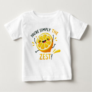Du bist einfach der Zest" - ein lebendiger Lemon P Baby T-shirt