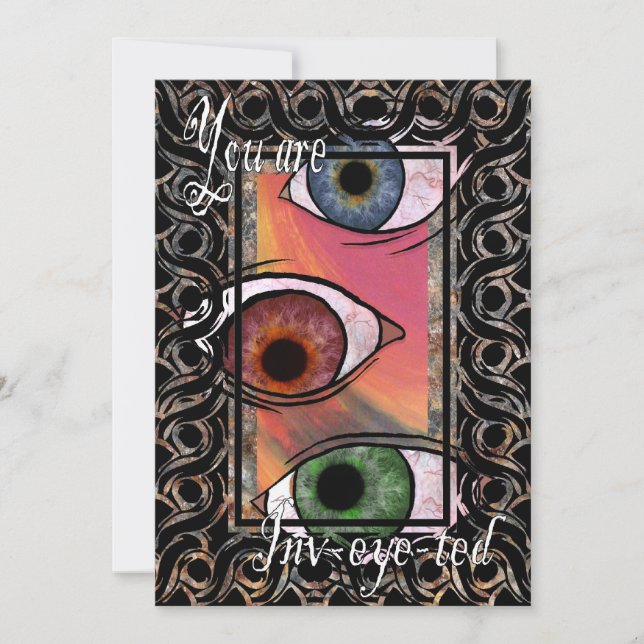 Du bist eingebildet einladung (Vorderseite)