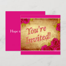 "Du bist eingeladen!"