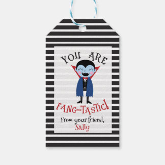 Du bist FangTastic Kids 'Halloween Gefallen Party Geschenkanhänger