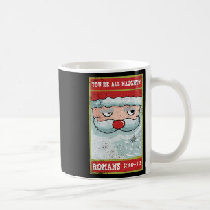Du bist ganz schön römischer Funny Santa Bible Xma Kaffeetasse