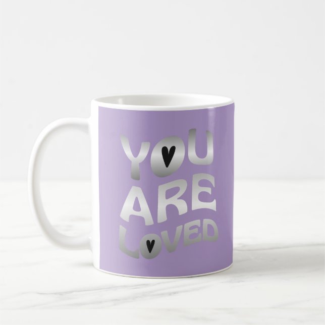 Du bist geliebt kaffeetasse (Links)