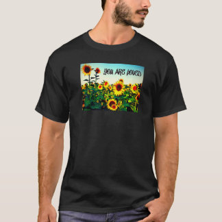 Du bist geliebt Sonnenblumen T-Shirt