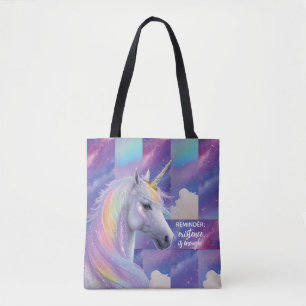 Du bist genug Erinnerung Regenbogen Einhorn