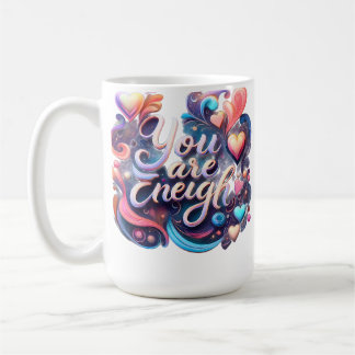 Du bist genug — Inspirierende Bestätigungs-Tasse Kaffeetasse
